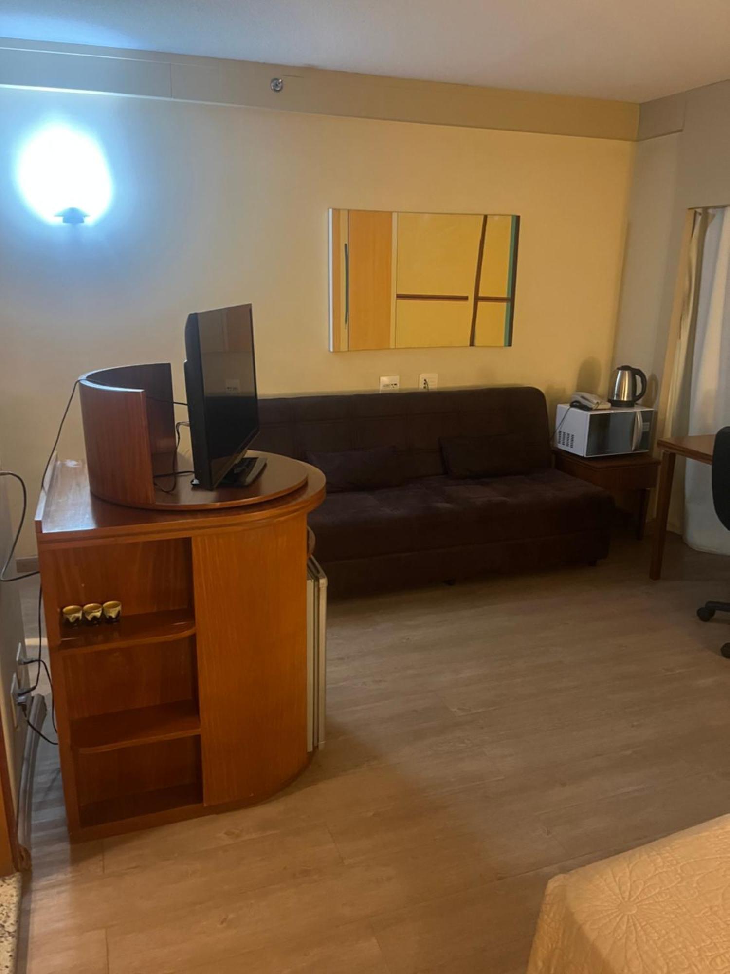 Flat Vmariana Pqibirapuera Borges Lagoa Com Garagem 1105 Hotel Sao Paulo
